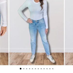 Pistola Monroe Crop High Rise Jeans